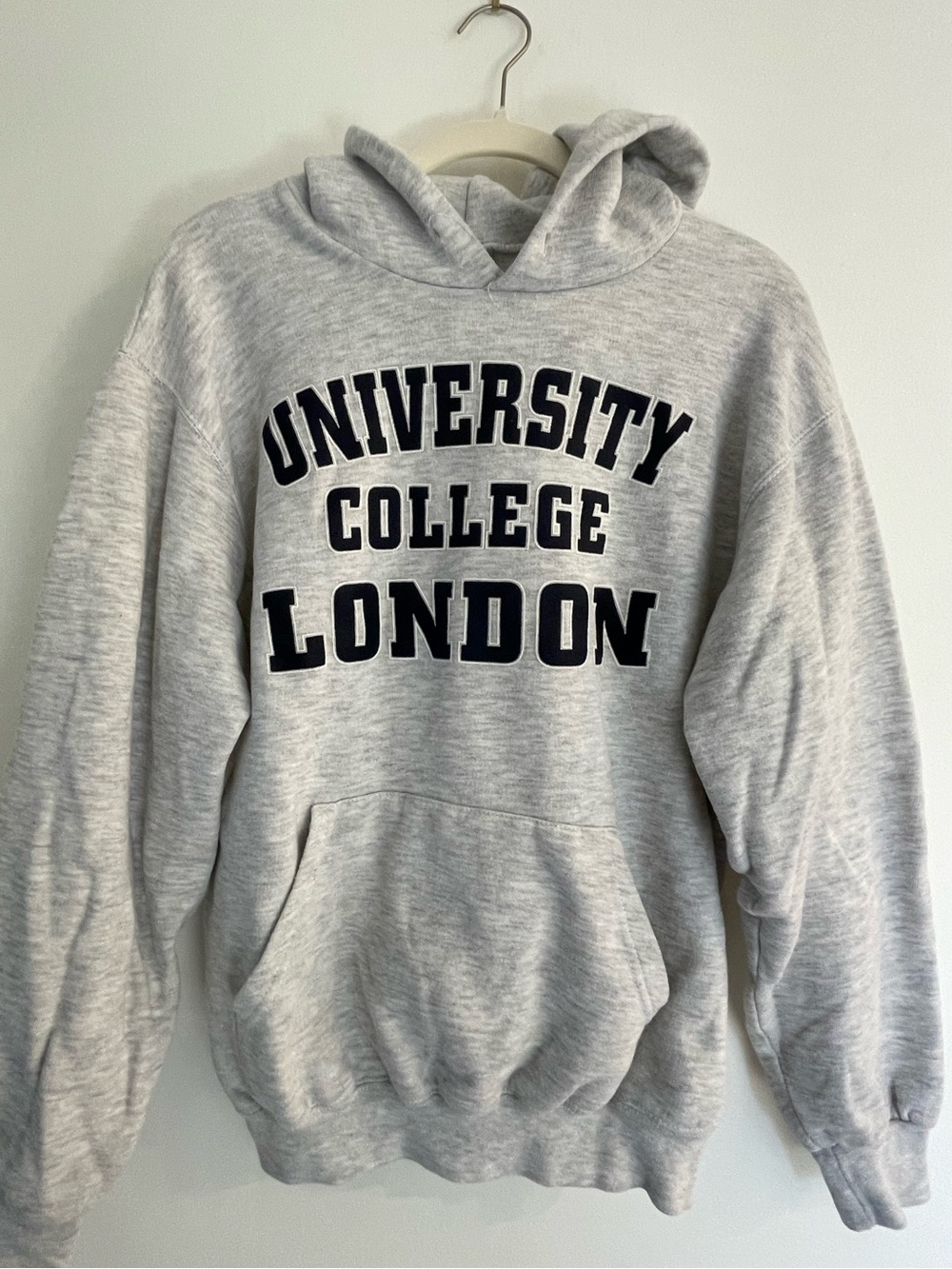 Jerzees Heather Grey University College London Hoodie
